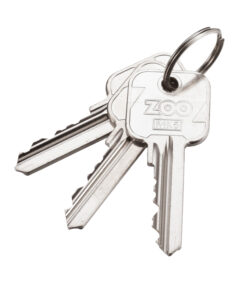 Master Key For   Precision 5-Pin Cylinders, Silver Nickel