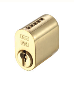 Precision 31mm Scandinavian Oval Cylinder (Outer), Polished Brass