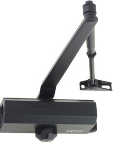 Hardware, Fixed Power Size 3 Overhead Door Closer, Black