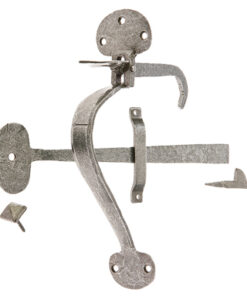 Jedo Collection Valley Forge Bean Latch (250mm x 50mm), Pewter Patina