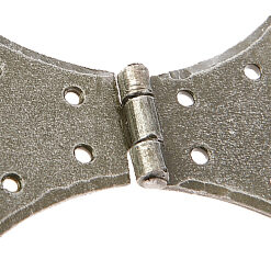 Jedo Collection Valley Forge Butterfly Cabinet Hinge (64mm x 50mm), Pewter Patina (Sold In Pairs)