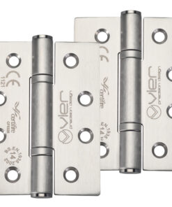 Precision 4 Inch Grade 14 High Performance Hinge, Satin Stainless Steel  (sold in pairs)