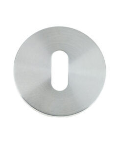 Standard Profile Key Escutcheon, Satin Stainless Steel