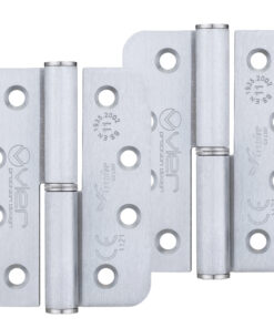 Precision 4 Inch Grade 11 Radius Edge Lift-Off Hinge, Satin Chrome  (sold in pairs)