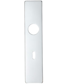 Architectural Aluminium Long Cover Plates, Satin Aluminium (sold in pairs)