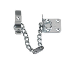 Heavy Duty Door Chain (200mm Length), Satin Chrome - ZAB15SC