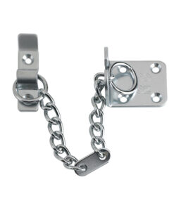 Heavy Duty Door Chain (200mm Length), Satin Chrome - ZAB15SC