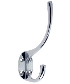 Hat & Coat Hook, Polished Chrome