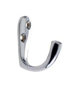 Single Robe Hook, Polished Chrome