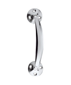 Victorian Bow Handle, Polished Chrome