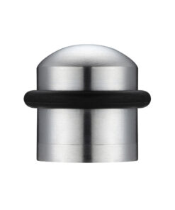 Zoo Hardware Domed Floor Mounted Door Stop - Satin Chrome