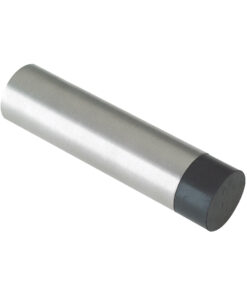 ZAS Cylinder Door Stop - 75mm - Satin Stainless Steel