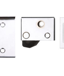 ZAS Hush Latch (64mm x 40mm), Powder Coated White