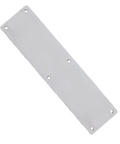ZAS Radius Finger Plates (Various Sizes), Satin Stainless Steel