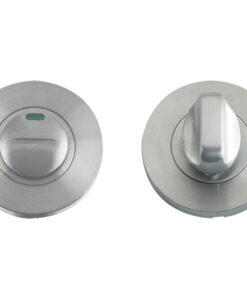 ZCS Architectural Bathroom Turn & Release With Indicator, Satin Stainless Steel