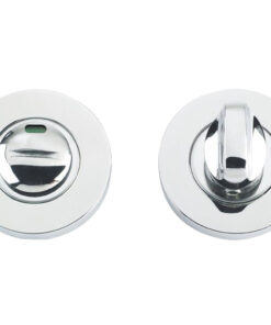 ZCS Architectural Bathroom Turn & Release With Indicator, Polished Stainless Steel