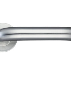 ZCS2 Contract RTD Lever On Round Rose, Satin Stainless Steel (sold in pairs)