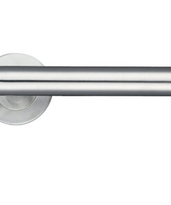 ZCS2 Contract T-Bar Lever On Round Rose, Satin Stainless Steel (sold in pairs)