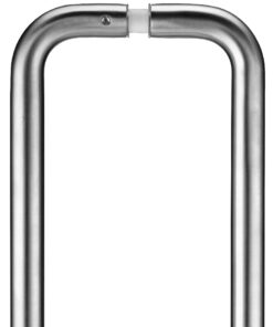 ZCS2D Contract Back To Back Pull Handles (19mm Bar Diameter), Satin Stainless Steel