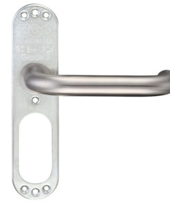 ZCS Architectural 19mm RTD Lever On Short Inner Backplate, Satin Stainless Steel (sold in pairs)