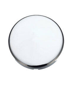 Contract Blank Profile Escutcheon, Polished Chrome