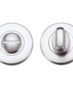 Contract Bathroom Turn & Release, Satin Chrome Finish