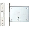London Fire Brigade Mortice Dead Lock (51mm), Satin Stainless Steel