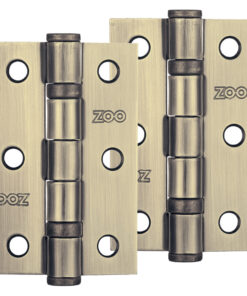 3 Inch Steel Ball Bearing Door Hinges, Florentine Bronze (sold in pairs)