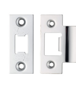 Face Plate And Strike Plate Accessory Pack, Polished Stainless Steel