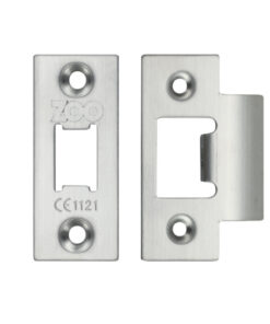 Face Plate And Strike Plate Accessory Pack, Satin Stainless Steel