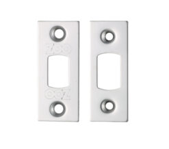 Face Plate And Strike Plate Accessory Pack, Polished Stainless Steel