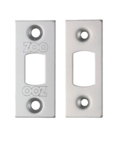 Face Plate And Strike Plate Accessory Pack, Satin Stainless Steel