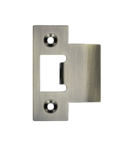 Spare Extended Tongue Strike Plate Accessory, Florentine Bronze