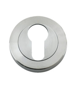 ZPS Euro Profile Escutcheon, Satin Stainless Steel