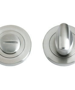 ZPS Bathroom Turn & Release, Satin Stainless Steel