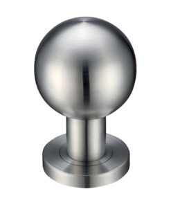 ZPS Ball Mortice Knob, Satin Stainless Steel (sold in pairs)