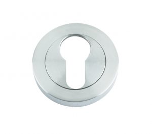 Euro Profile Escutcheon - 50mm - Satin Chrome