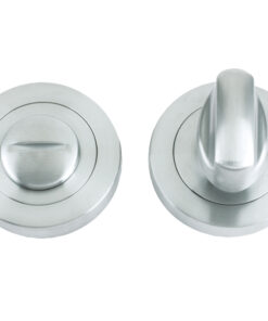 Bathroom Turn & Release, Satin Chrome