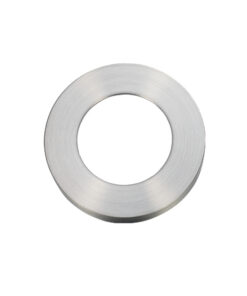 Screw On Rose Pack x 2, Satin Stainless Steel  (sold in pairs)