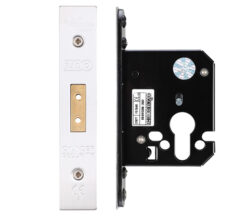 Euro Dead Lock (67.5mm OR 79.5mm), Satin Stainless Steel