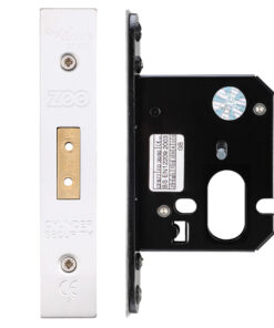 Oval Dead Lock (67.5mm OR 79.5mm), Satin Stainless Steel