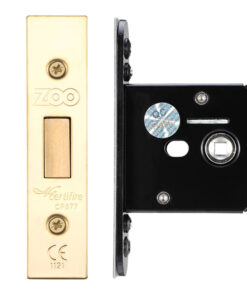 Flat Dead Bolt (67.5mm, 79.5mm OR 105.5mm), PVD Stainless Brass