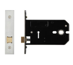 Horizontal Latch (127mm OR 152mm), Satin Stainless Steel