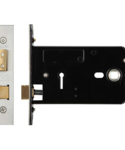 3 Lever Horizontal Lock (127mm OR 152mm), Satin Stainless Steel