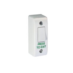 Narrow  White Plastic Rocker Switch