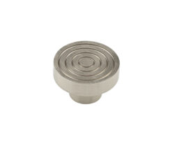 Frelan Hardware Hoxton Murray Reeded Cupboard Door Knob (40mm), Satin Nickel - HOX1140SN