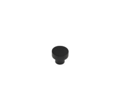 Frelan Hardware Hoxton Wenlock Diamond Knurled Cupboard Door Knob (30mm), Matt Black - HOX130MB