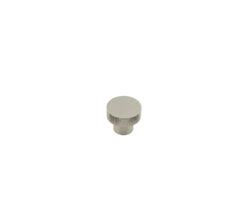 Frelan Hardware Hoxton Wenlock Diamond Knurled Cupboard Door Knob (30mm), Satin Nickel - HOX130SN