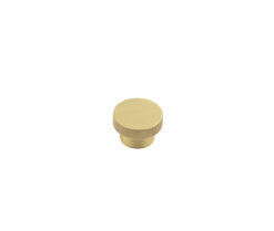 Frelan Hardware Hoxton Wenlock Diamond Knurled Cupboard Door Knob (40mm), Satin Brass - HOX140SB