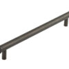 Frelan Hardware Hoxton Wenlock Diamond Knurled End Cap Cabinet Pull Handle (224mm), Dark Bronze - HOX160DB
